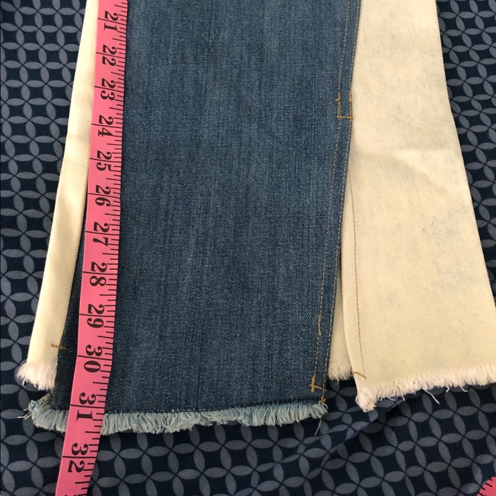 Marigold Shadows SAWAKO LOOSE DENIM WIDE LEG PANTS - Picture 10 of 11